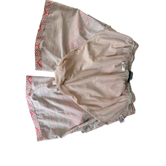 Burlebo‎ Aztec Print Swim Shorts Mens XL Pink Geometric Beach Resort - Picture 7 of 13